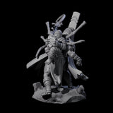 Masked Cultist Wizard Miniature for Dungeons and Dragons, Pathfinder or other TTRPGs