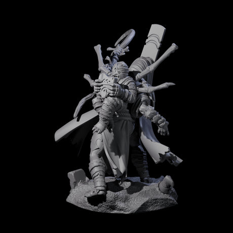 Masked Cultist Wizard Miniature for Dungeons and Dragons, Pathfinder or other TTRPGs