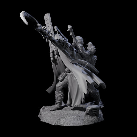 Masked Cultist Wizard Miniature for Dungeons and Dragons, Pathfinder or other TTRPGs
