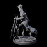 Masked Dark Elf Rogue C Miniature for Dungeons and Dragons, Pathfinder or other TTRPGs