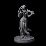 Masked Dark Elf Rogue G Miniature for Dungeons and Dragons, Pathfinder or other TTRPGs
