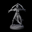 Masked Dark Elf Rogue I Miniature for Dungeons and Dragons, Pathfinder or other TTRPGs