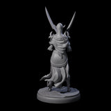 Masked Dark Elf Rogue K Miniature for Dungeons and Dragons, Pathfinder or other TTRPGs