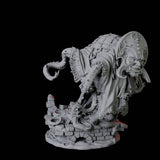 Masked Grell Miniature for Dungeons and Dragons, Pathfinder or other TTRPGs