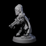 Masked Halfling Rogue Miniature for Dungeons and Dragons, Pathfinder or other TTRPGs