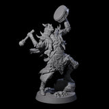 Masked Ice Clan Warrior F Miniature for Dungeons and Dragons, Pathfinder or other TTRPGs