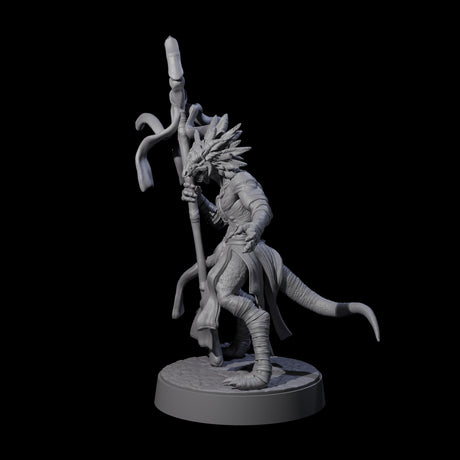 Masked Kobold Sorcerer Miniature for Dungeons and Dragons, Pathfinder or other TTRPGs