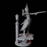 Masked Master Gunslinger Miniature for Dungeons and Dragons, Pathfinder or other TTRPGs