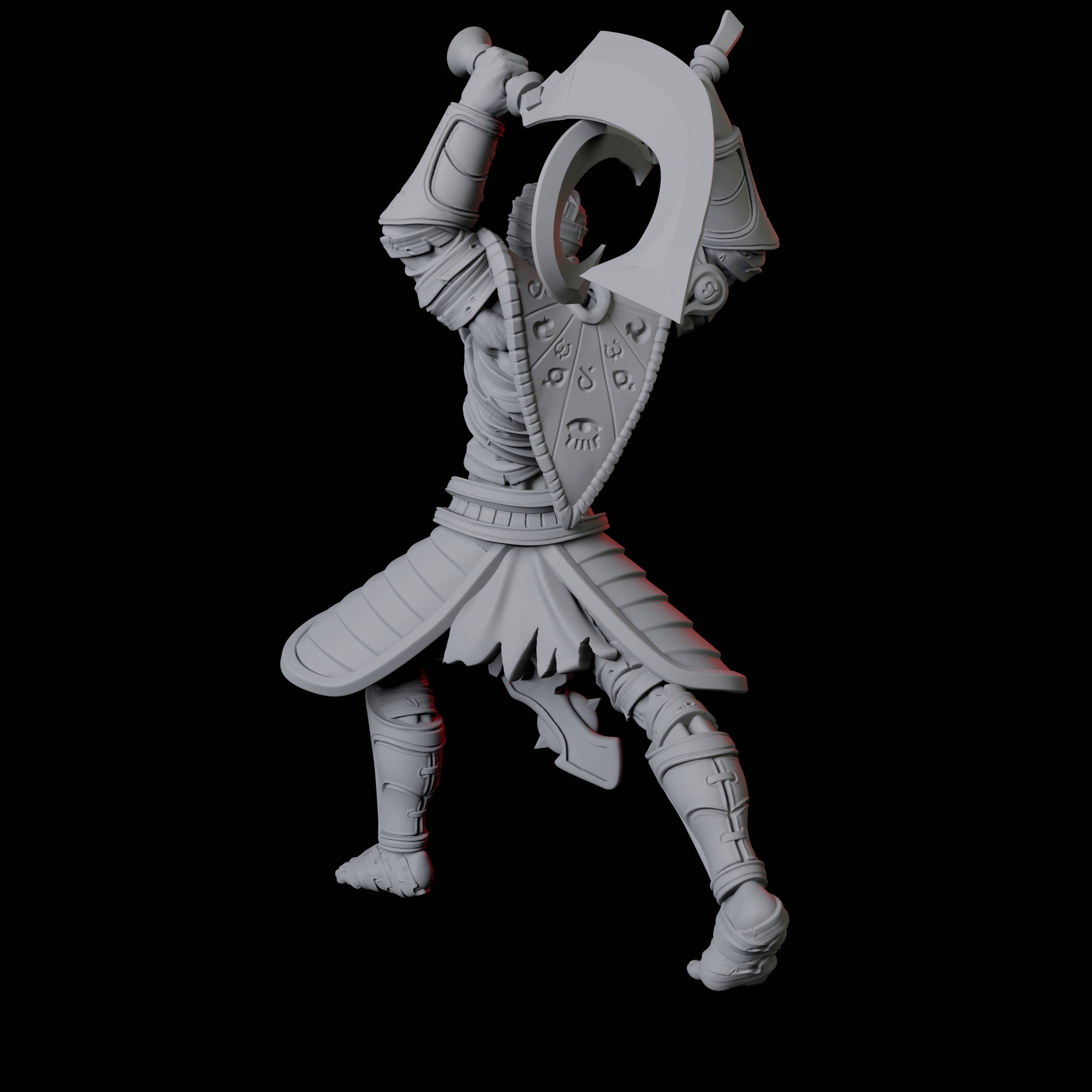 Masked Pharaoh Guard A Miniature for Dungeons and Dragons, Pathfinder or other TTRPGs