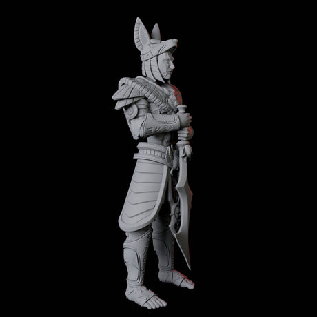 Masked Pharaoh Guard B Miniature for Dungeons and Dragons, Pathfinder or other TTRPGs