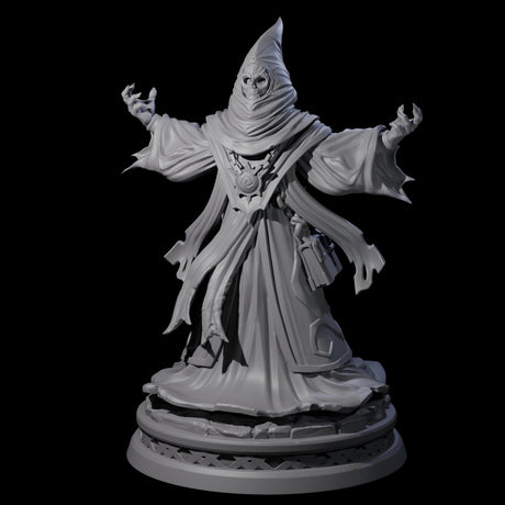 Masked Robed Cultist A Miniature for Dungeons and Dragons, Pathfinder or other TTRPGs