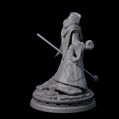 Masked Robed Cultist B Miniature for Dungeons and Dragons, Pathfinder or other TTRPGs