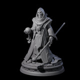 Masked Robed Cultist B Miniature for Dungeons and Dragons, Pathfinder or other TTRPGs