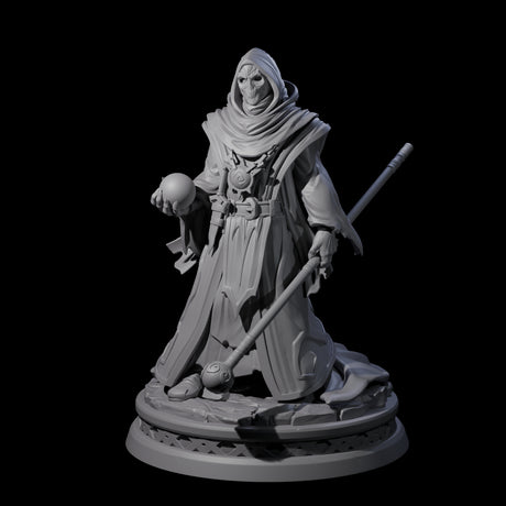 Masked Robed Cultist B Miniature for Dungeons and Dragons, Pathfinder or other TTRPGs