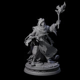Masked Robed Cultist C Miniature for Dungeons and Dragons, Pathfinder or other TTRPGs
