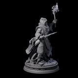 Masked Robed Cultist C Miniature for Dungeons and Dragons, Pathfinder or other TTRPGs