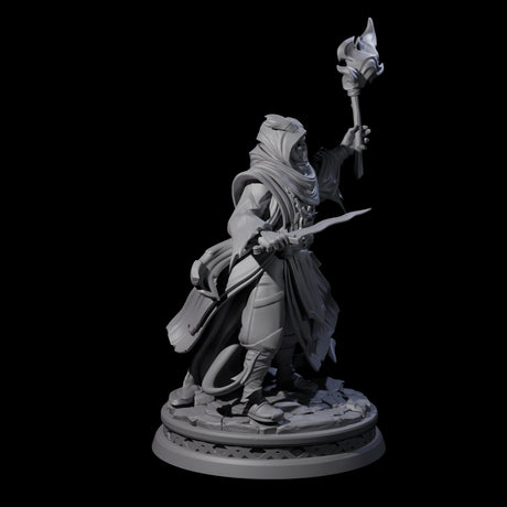 Masked Robed Cultist C Miniature for Dungeons and Dragons, Pathfinder or other TTRPGs