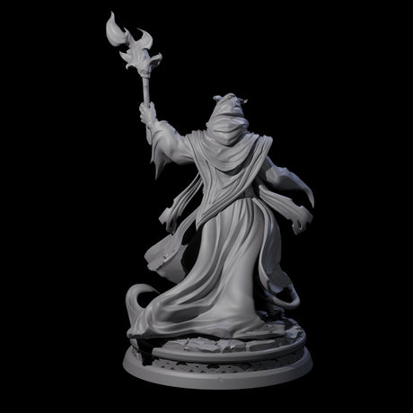 Masked Robed Cultist C Miniature for Dungeons and Dragons, Pathfinder or other TTRPGs