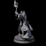 Masked Robed Cultist C Miniature for Dungeons and Dragons, Pathfinder or other TTRPGs