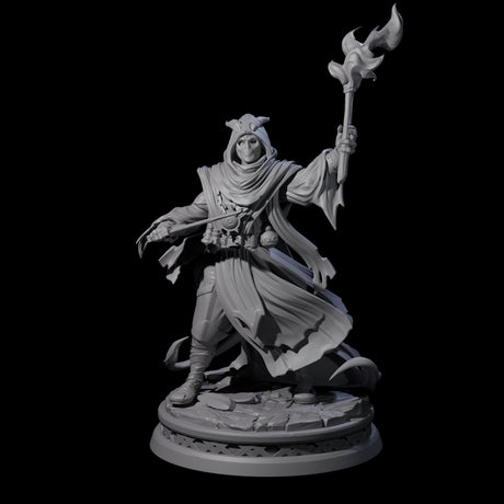 Masked Robed Cultist C Miniature for Dungeons and Dragons, Pathfinder or other TTRPGs