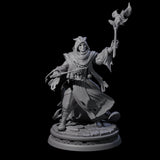 Masked Robed Cultist C Miniature for Dungeons and Dragons, Pathfinder or other TTRPGs