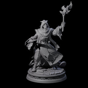 Masked Robed Cultist C Miniature for Dungeons and Dragons, Pathfinder or other TTRPGs