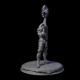Masked Sun God Zealot Miniature for Dungeons and Dragons, Pathfinder or other TTRPGs