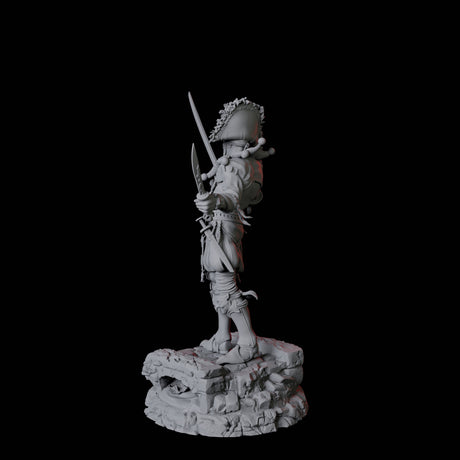 Masked Swordsman A Miniature for Dungeons and Dragons, Pathfinder or other TTRPGs