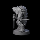 Masked Tortle Ninja D Miniature for Dungeons and Dragons, Pathfinder or other TTRPGs