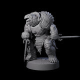 Masked Tortle Ninja D Miniature for Dungeons and Dragons, Pathfinder or other TTRPGs