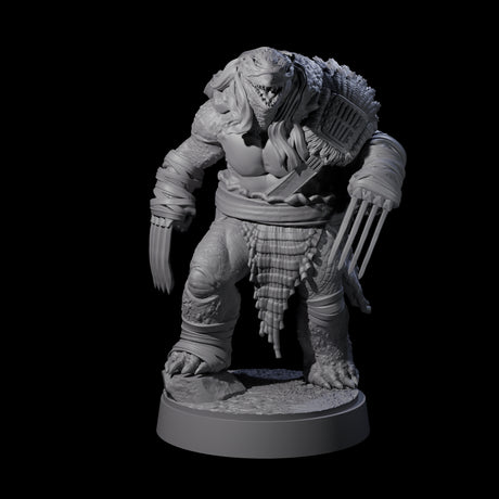 Masked Tortle Ninja E Miniature for Dungeons and Dragons, Pathfinder or other TTRPGs