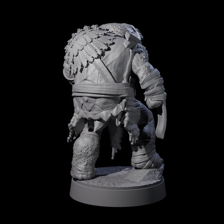 Masked Tortle Ninja E Miniature for Dungeons and Dragons, Pathfinder or other TTRPGs