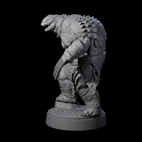 Masked Tortle Ninja E Miniature for Dungeons and Dragons, Pathfinder or other TTRPGs