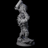 Masked Troll Berserker D Miniature for Dungeons and Dragons, Pathfinder or other TTRPGs