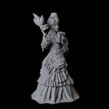 Masquerade Lady A Miniature for Dungeons and Dragons, Pathfinder or other TTRPGs