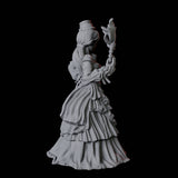 Masquerade Lady A Miniature for Dungeons and Dragons, Pathfinder or other TTRPGs
