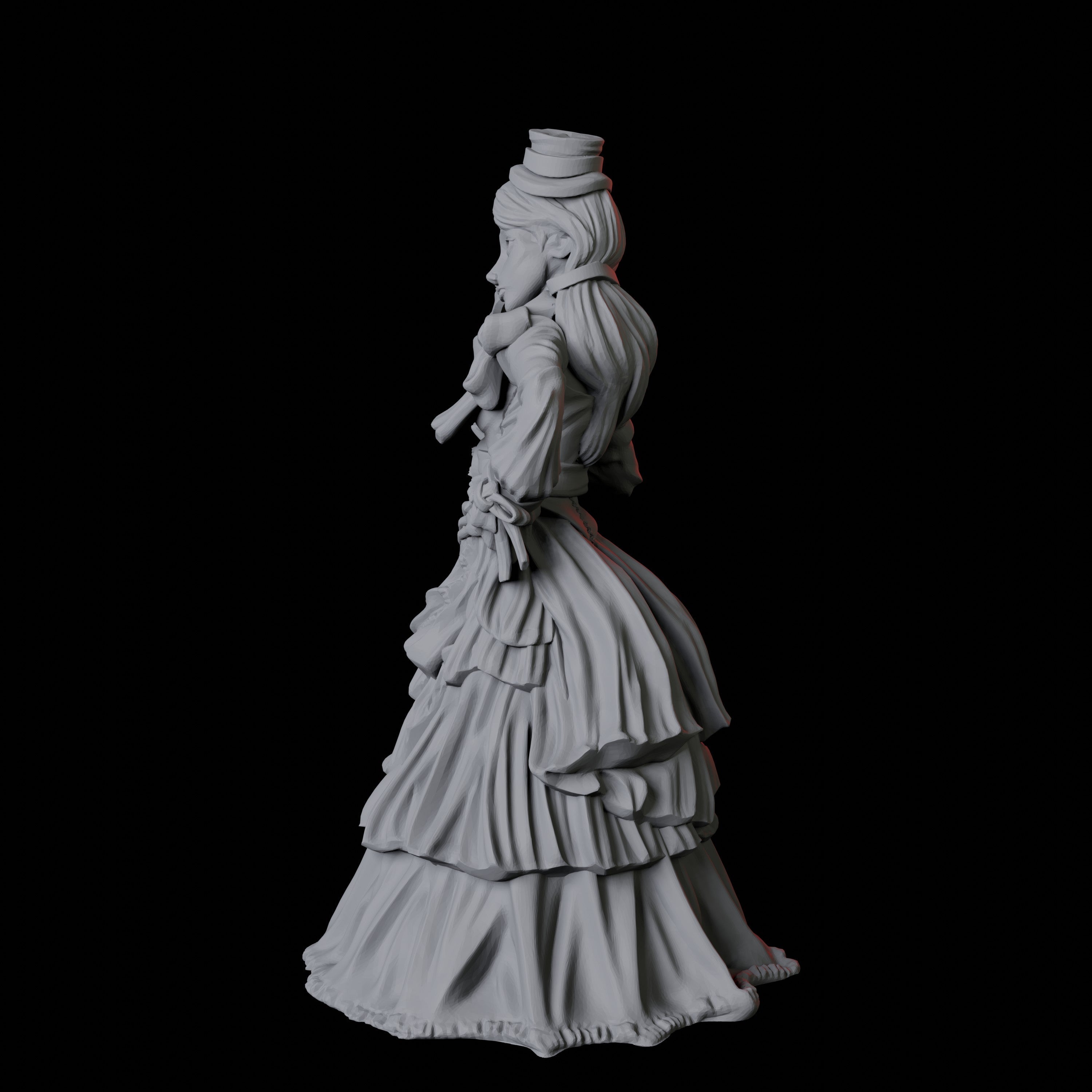 Masquerade Lady A Miniature for Dungeons and Dragons