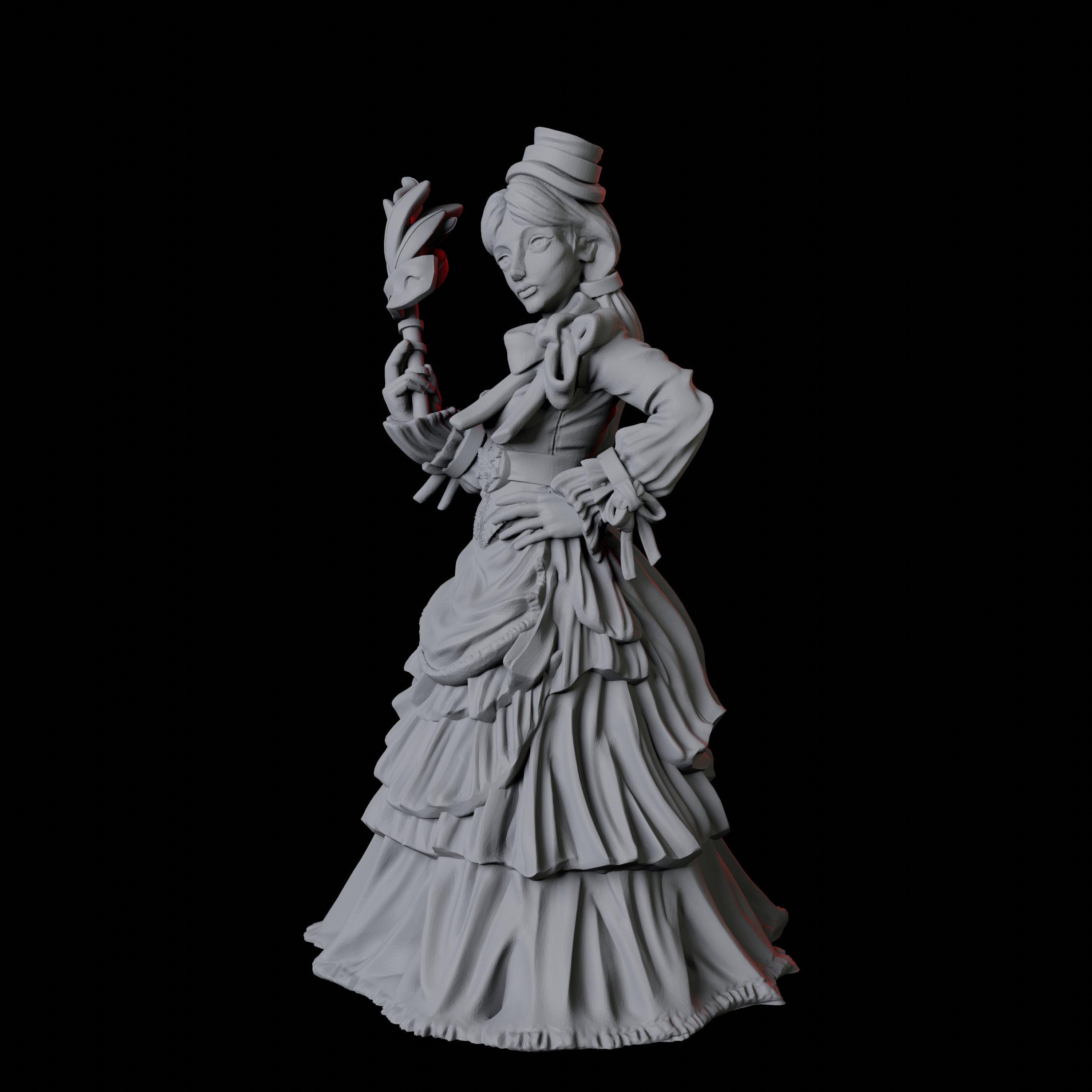 Masquerade Lady A Miniature for Dungeons and Dragons