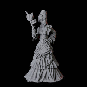 Masquerade Lady A Miniature for Dungeons and Dragons, Pathfinder or other TTRPGs