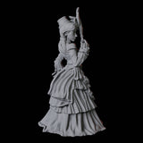 Masquerade Lady B Miniature for Dungeons and Dragons, Pathfinder or other TTRPGs