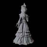 Masquerade Lady B Miniature for Dungeons and Dragons, Pathfinder or other TTRPGs