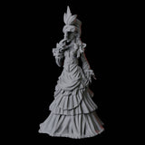 Masquerade Lady B Miniature for Dungeons and Dragons, Pathfinder or other TTRPGs