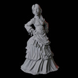 Masquerade Lady C Miniature for Dungeons and Dragons, Pathfinder or other TTRPGs