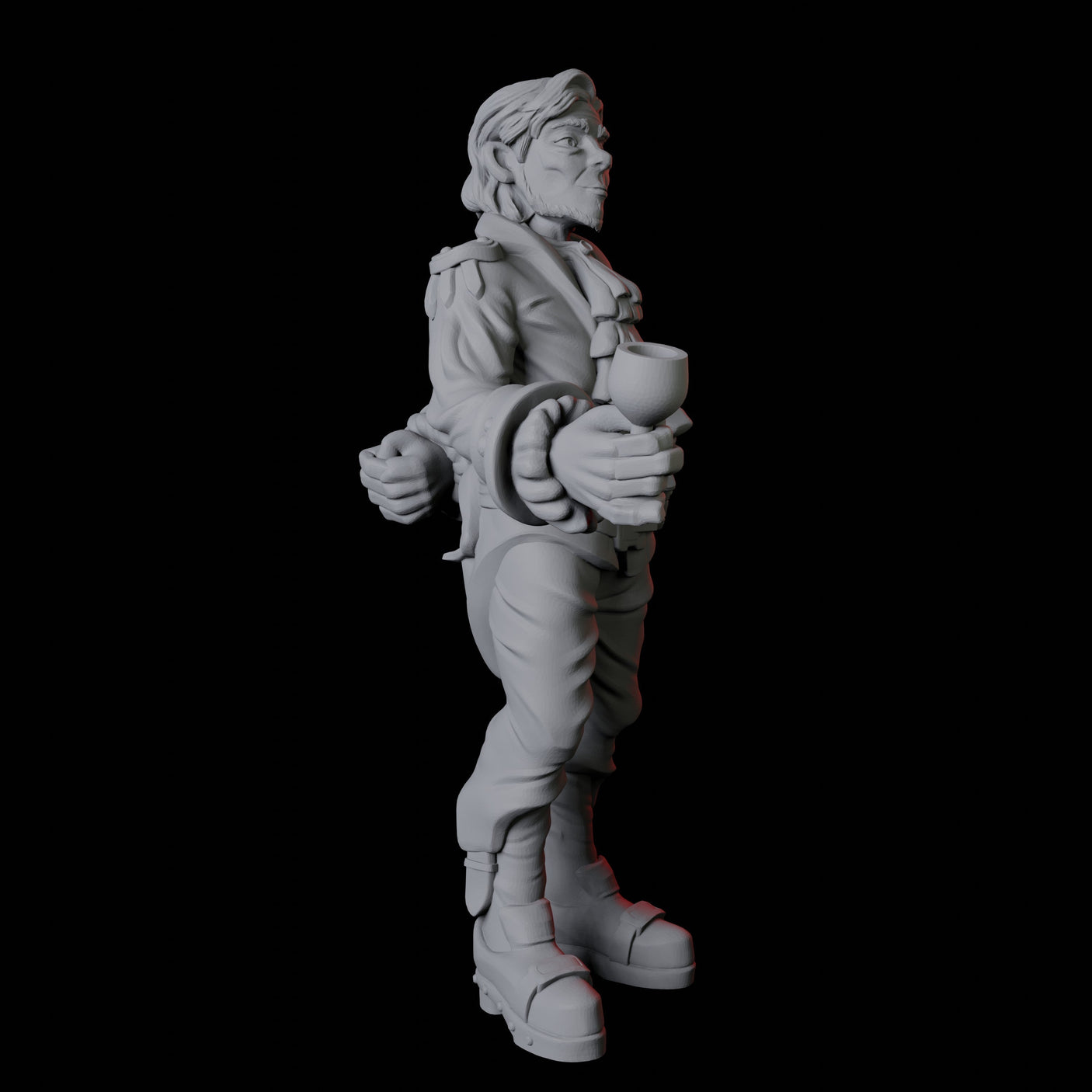 Masquerade Lord A Miniature for Dungeons and Dragons, Pathfinder or other TTRPGs