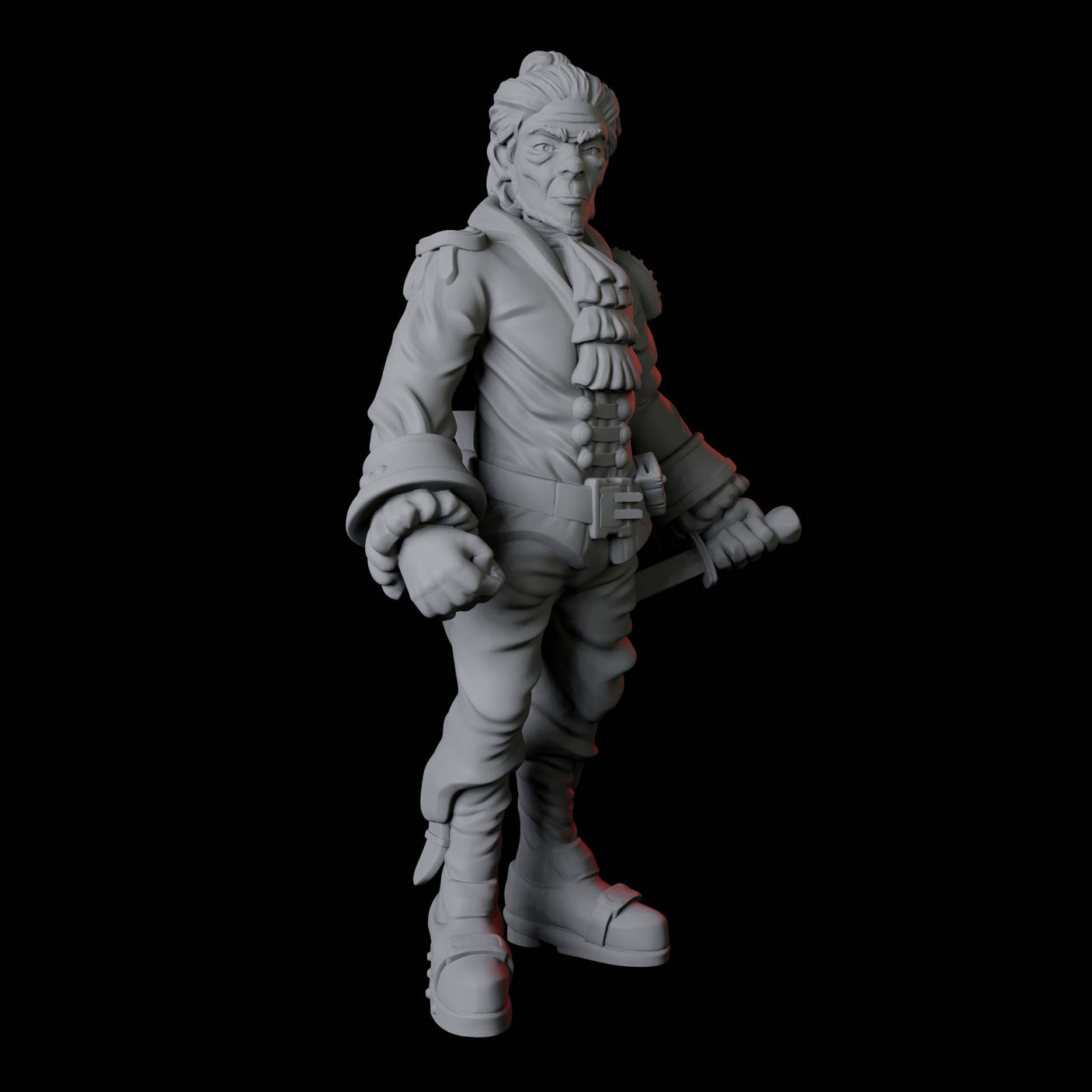 Masquerade Lord B Miniature for Dungeons and Dragons, Pathfinder or other TTRPGs