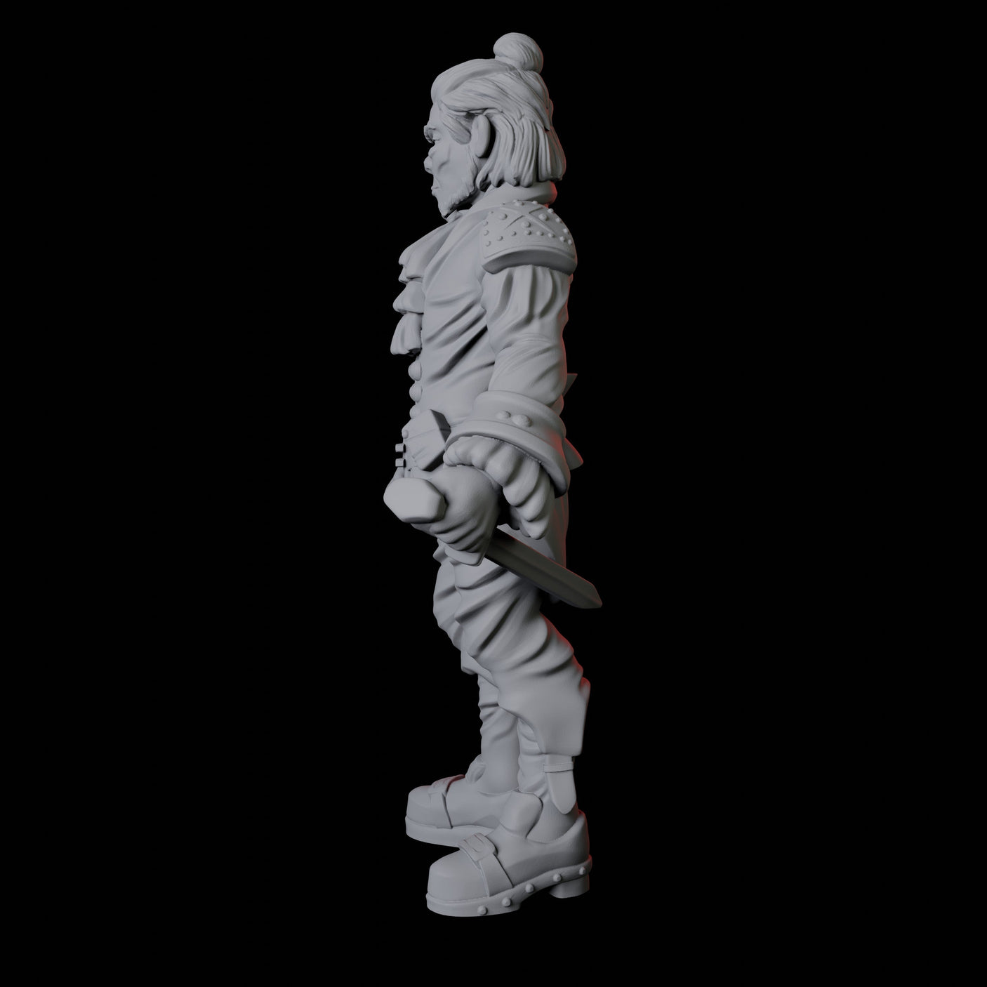 Masquerade Lord B Miniature for Dungeons and Dragons, Pathfinder or other TTRPGs