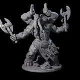 Massive Avatar of a Loxodon God Miniature for Dungeons and Dragons, Pathfinder or other TTRPGs