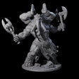 Massive Avatar of a Loxodon God Miniature for Dungeons and Dragons, Pathfinder or other TTRPGs