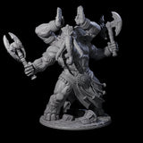 Massive Avatar of a Loxodon God Miniature for Dungeons and Dragons, Pathfinder or other TTRPGs