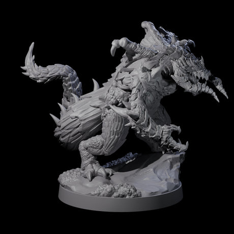 Massive Dragon Ogre A Miniature for Dungeons and Dragons, Pathfinder or other TTRPGs